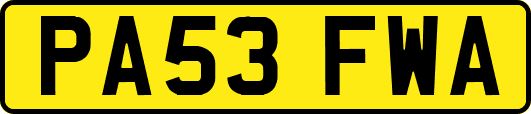 PA53FWA