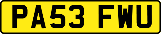 PA53FWU