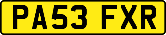 PA53FXR
