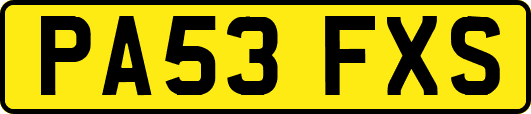 PA53FXS