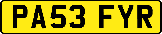 PA53FYR