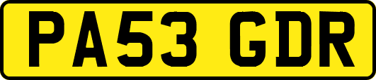 PA53GDR