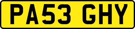 PA53GHY