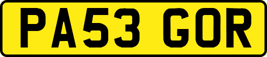 PA53GOR