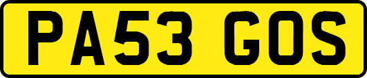 PA53GOS