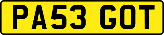 PA53GOT
