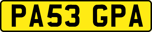 PA53GPA