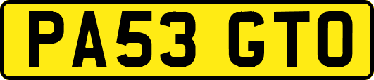 PA53GTO