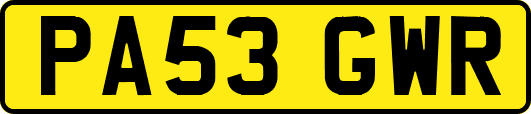 PA53GWR