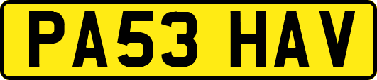 PA53HAV