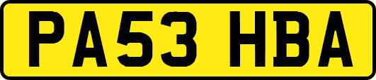 PA53HBA