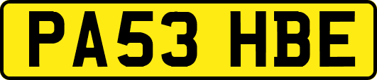 PA53HBE