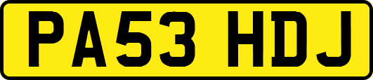 PA53HDJ