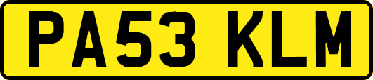 PA53KLM