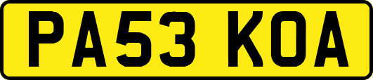 PA53KOA
