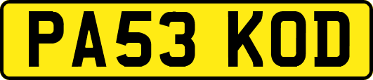 PA53KOD