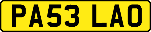 PA53LAO