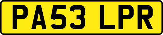 PA53LPR