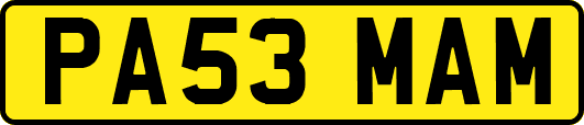 PA53MAM
