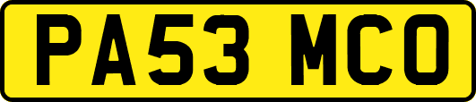 PA53MCO