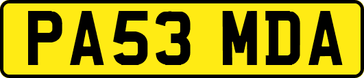 PA53MDA