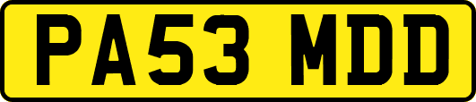 PA53MDD