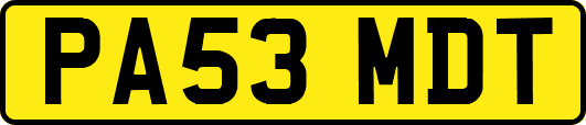 PA53MDT