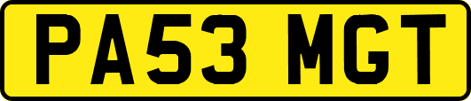 PA53MGT
