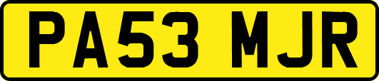 PA53MJR