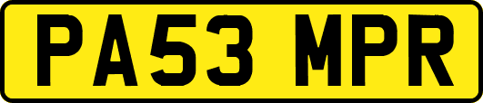 PA53MPR