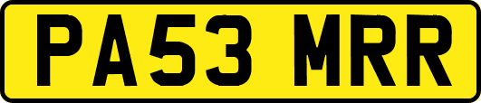 PA53MRR