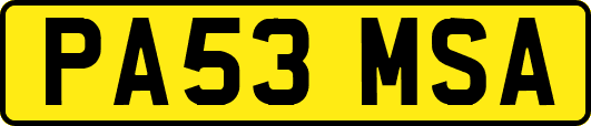 PA53MSA