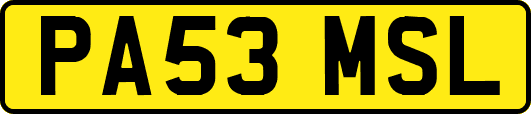 PA53MSL