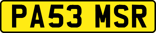 PA53MSR
