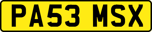 PA53MSX