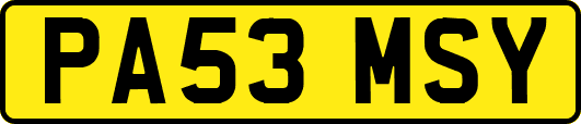 PA53MSY
