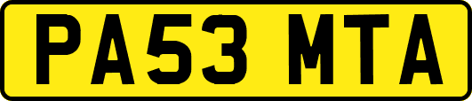 PA53MTA