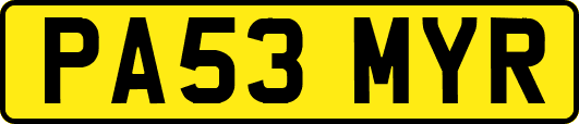 PA53MYR