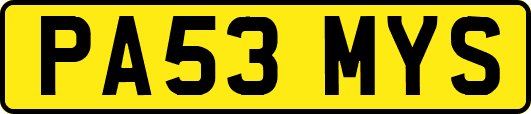 PA53MYS