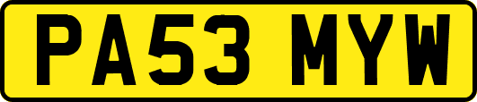 PA53MYW