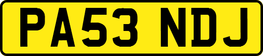 PA53NDJ