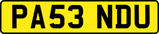 PA53NDU