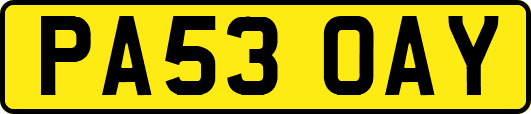 PA53OAY