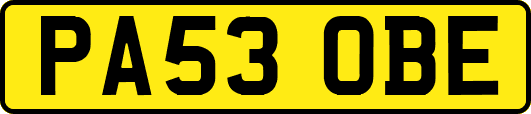 PA53OBE