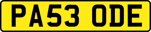 PA53ODE