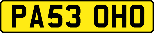 PA53OHO