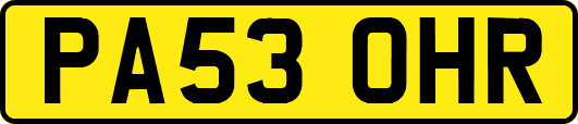 PA53OHR