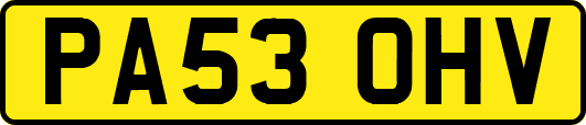 PA53OHV