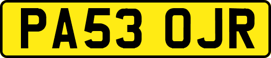 PA53OJR