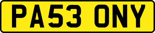 PA53ONY